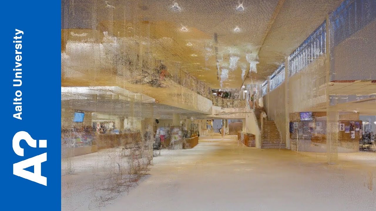 Indoor point cloud - Espoo Cultural Centre aaltonen