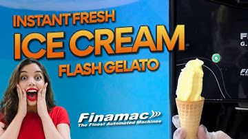 FLASH GELATO: Sell INSTANT FRESH Ice Cream