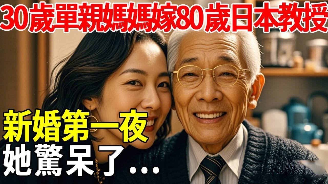30歲單親媽媽嫁給80歲日本教授，新婚第一夜，她驚呆了...#蝴蝶飛飛 #民間故事 #奇聞趣事 #古代小說#懸疑#老年情感