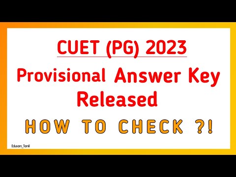 CUET (PG) 2023