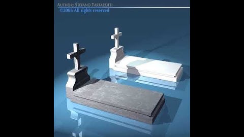 Grave 3D model from CGTrader.com