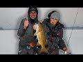 Ice Fishing NEW LAKE Pays Off!!! (INSANE CATCH)