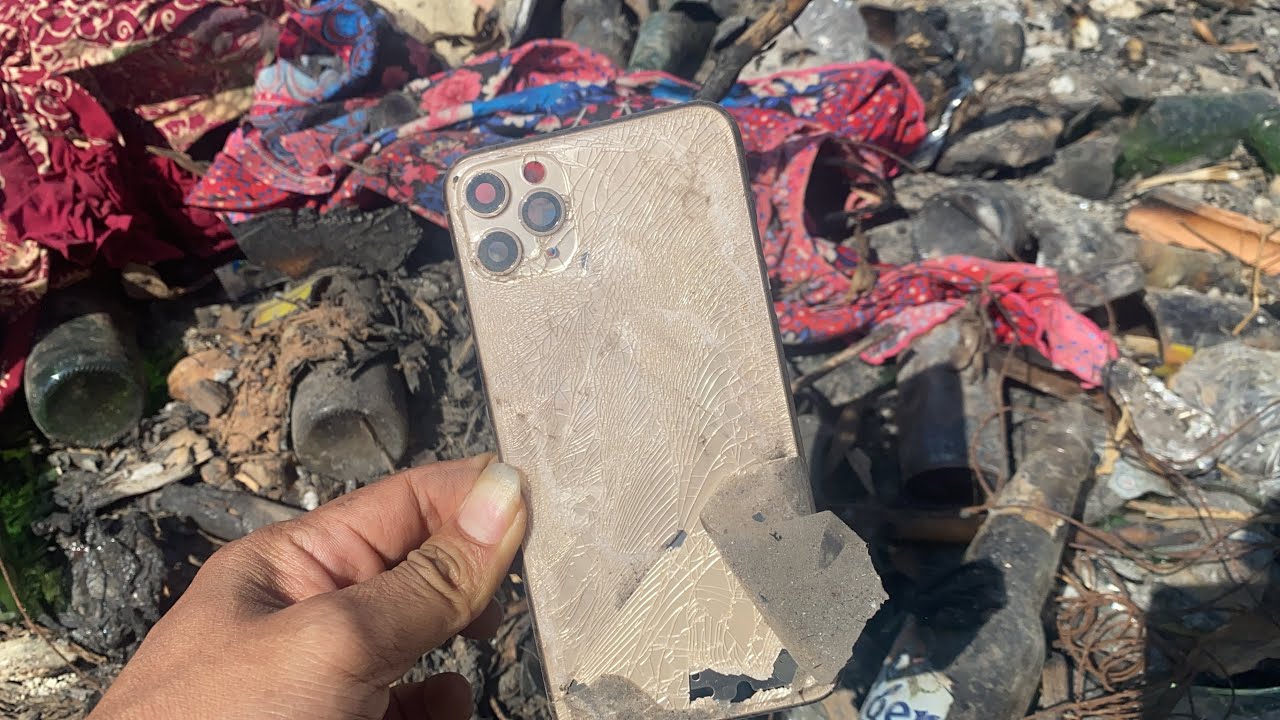 Found Broken phone in the Rubbish - Restoration Destroyed abandoned phone