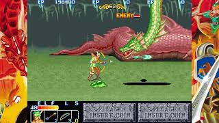 The King of Dragons Arcade Longplay with Elf