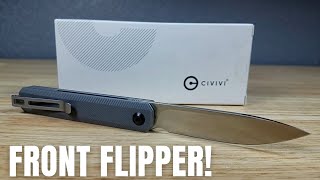 HOW TO OPEN FRONT FLIPPER KNIFE CIVIVI EXARCH