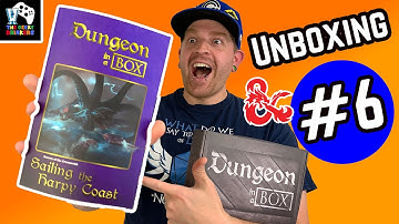 Dungeon In A Box Unboxing #6 - Sailing The Harpy Coast | Dungeons & Dragons