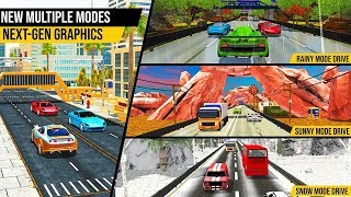 Racing in Highway Car 2018 City Traffic Top Racer #3 - Kids Game screenshot 2