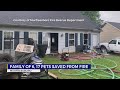 6 people, 17 pets escape house fire in Murfreesboro
