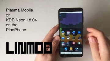 KDE Neon Plasma Mobile on the PinePhone