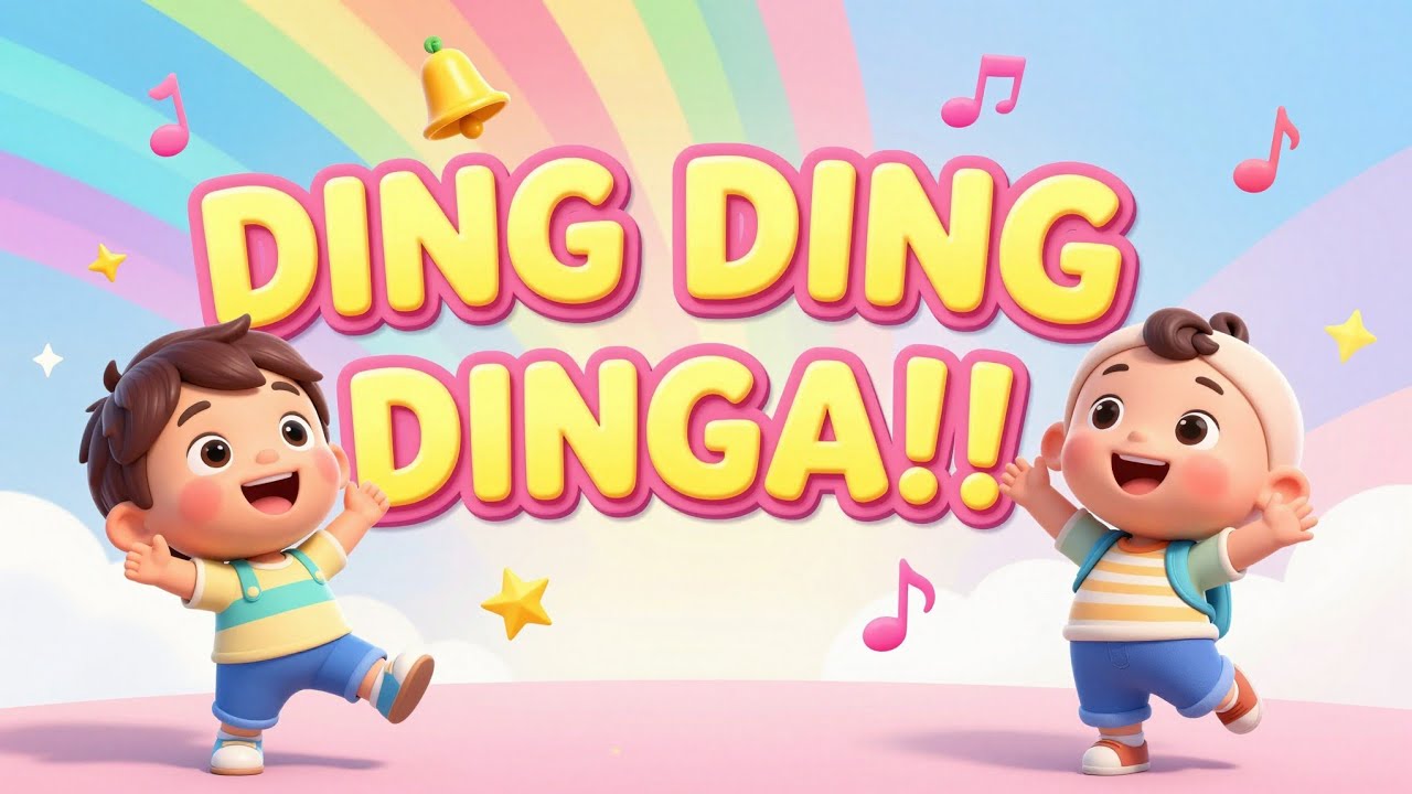 Ding Ding Dinga – Tamil Nursery Rhymes | Kids 3D Cartoon Songs | Good Habits Song