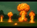 Free VFX Explosion Pack | Nuclear Explosion Green Screen Download (4K)