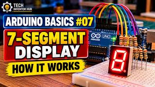 Details Arduino 7-Segment Display Tutorial for Beginners | Arduino UNO 0–9 Update