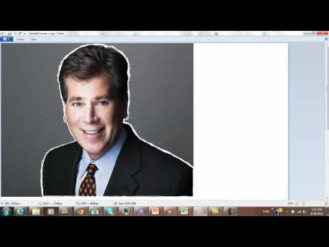 How to Crop a Profile Picture for a Custom Header Using Microsoft Paint and Powerpoint