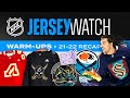 Jerseywatch nhl warmup jerseys  202122 recap