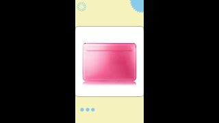 PU Leather Laptop Sleeve (11–15")