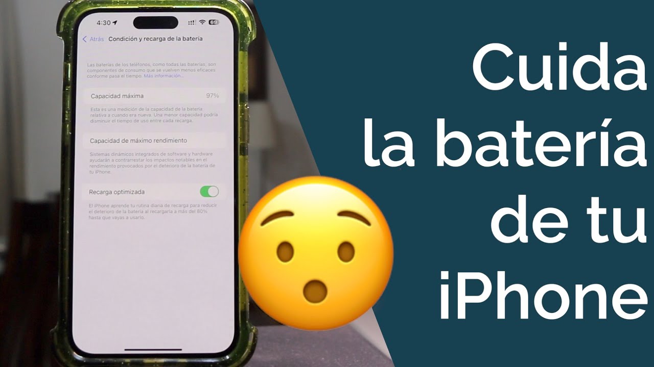 4 TIPS PARA AUMENTAR LA VIDA DE LA BATERÍA DE TU IPHONE YouTube