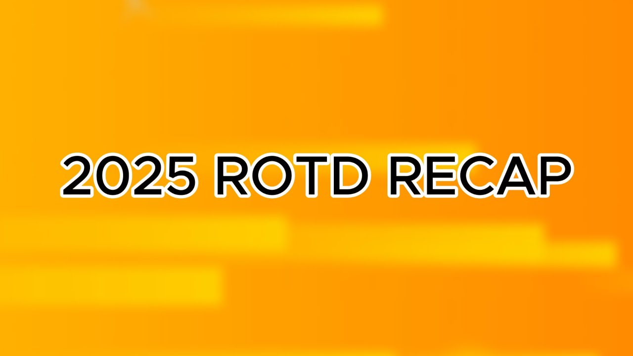 2025 ROTD RECAP - YouTube