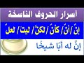 اكتشف 10 أسرار في الحروف الناسخة