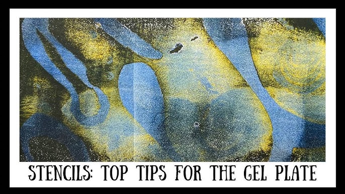 Handmade Stencil & Gelli Printing 