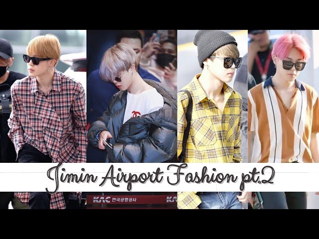 Jimin airport outfit  Jimin airport fashion, Bts jimin, Park jimin