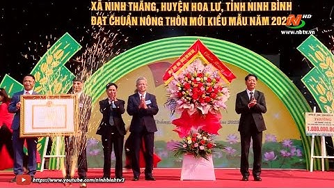 Xã Ninh Thắng đón nhận Bằng đạt chuẩn nông thôn mới kiểu mẫu