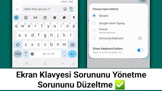 Ekran klavyesi sorunu 2024 nasıl düzeltilir | Klavye bozukluğu nasıl düzeltilir?