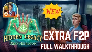 Hidden Legacy 1:Dark Heirloom Extra F2P Full Walkthrough