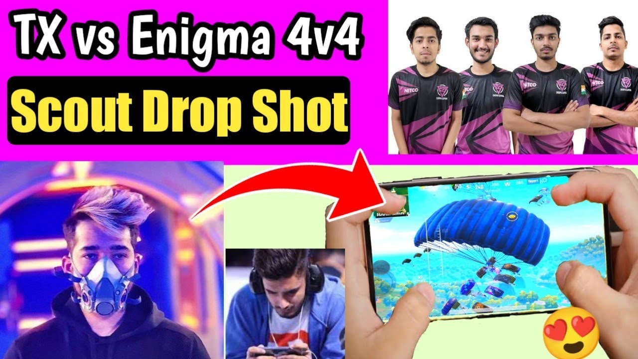 TX vs Enigma 4v4 Fight | Skyesports Enigma vs TX | Scout vs Enigma Fight | BGMI MEDIA