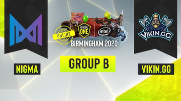 Dota2 - Team Nigma vs. Vikin.gg - Game 1 - ESL One Birmingham 2020 - Group B - EU