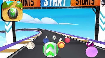 Racing ball master 3d gameplay⚽|| New android games Part 1 Tutorial
