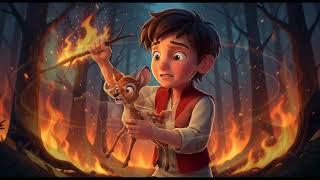 Bravery and Kindness | Animated  Story for Kids| Moral Story for Children