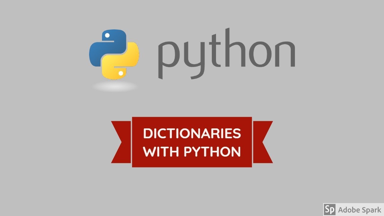 Dictionaries - Python for beginners - YouTube