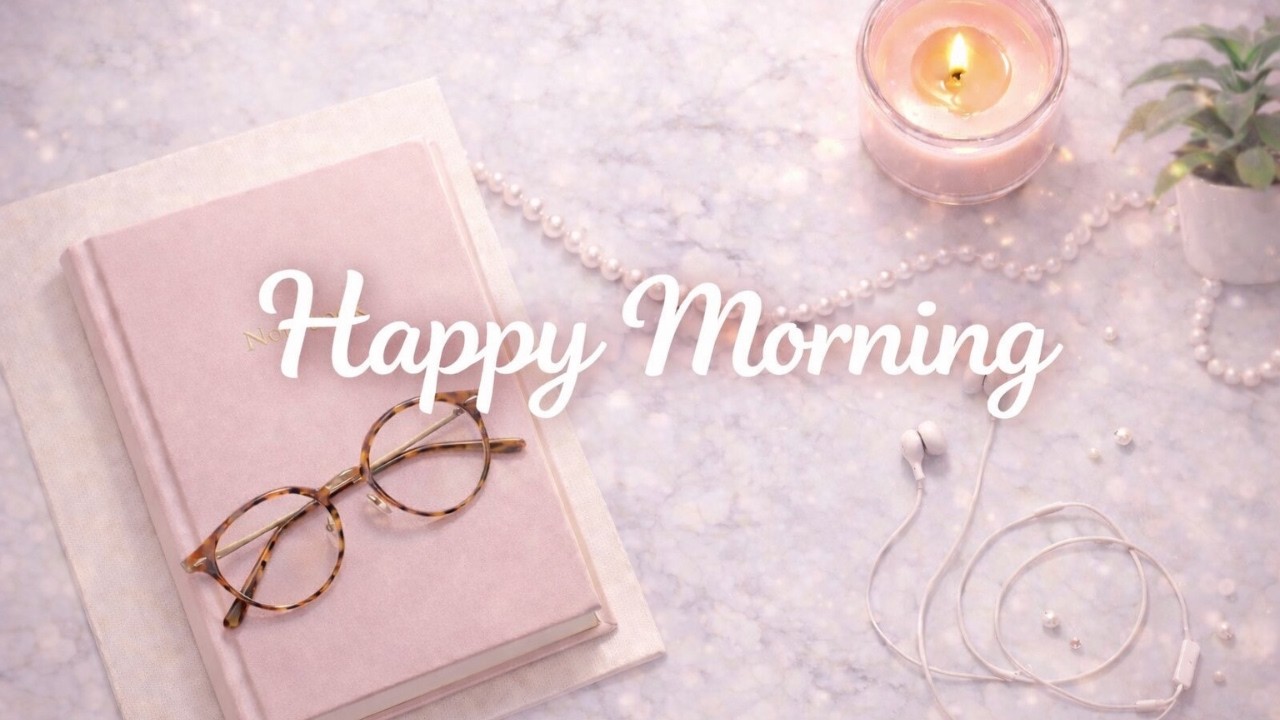 【playlist】そっと背中を押してくれる朝に🕯️｜やさしくポップなMorning BGM｜作業用・朝の支度に