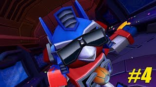 angry birds transformers 3 sức mạnh của optimus chim điên robot biến hình 4