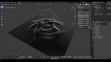 [Demo] Procedural wave generator - blender animation nodes