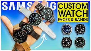 Galaxy Watch 6 Classic - How to get Custom Watch Faces [ROLEX TUDOR &amp; MORE]