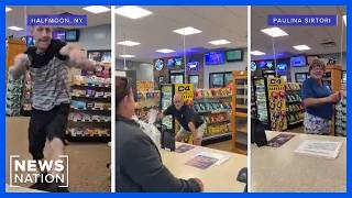 Gas station customers go viral after dancing for discount