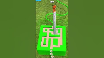 Stacky dash very smooth gameplay ASMR Sound like this game level 69 #shortsfeed #stackydashandroid