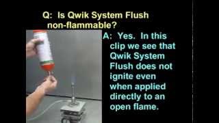 Qwik-SF® is Non-Flammable