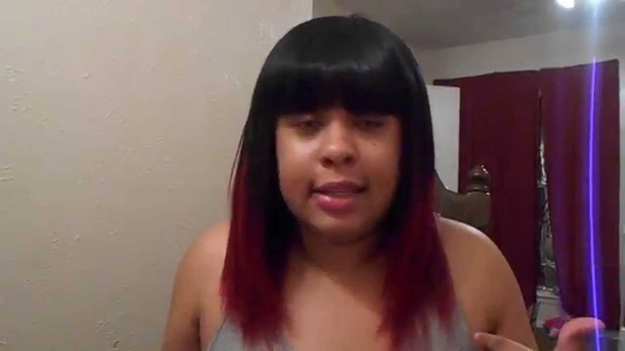 How To Color For Ombre Quickweave Wig Youtube