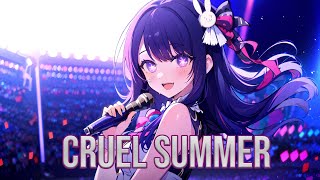 「Nightcore」→ Taylor Swift - Cruel Summer (Rock Version)