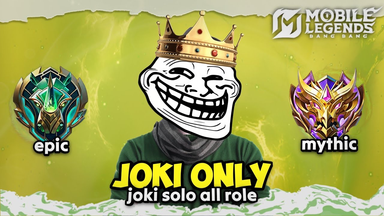 Namatin Mobile Legends tapi Joki Solo only