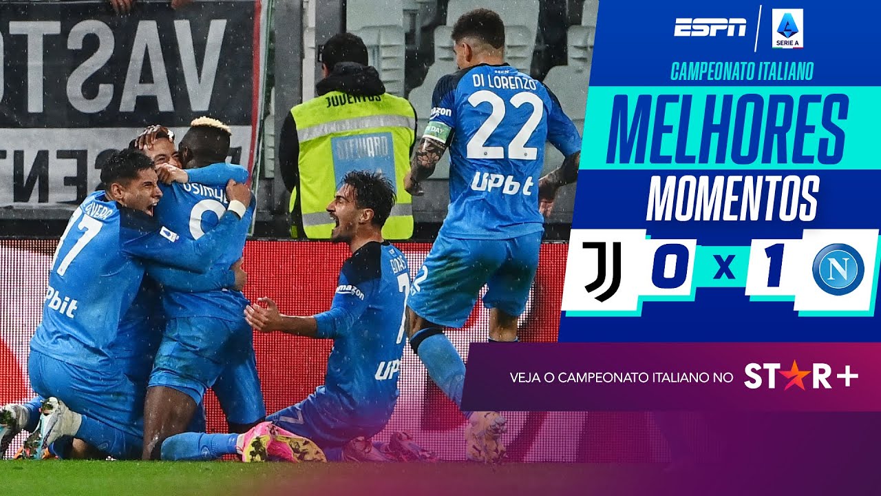 Palpite: Juventus x Napoli – Campeonato Italiano (Série A) – 8/12/2023