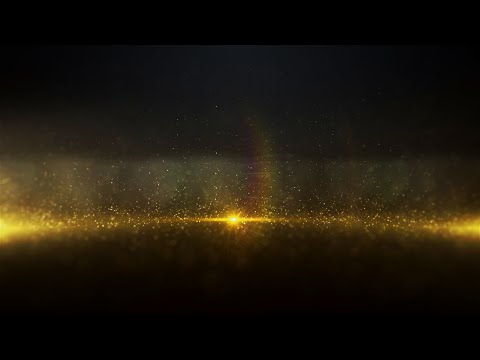 4K Golden Dust Background Looped Animation | Free Particles Background
