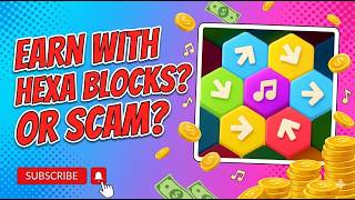 Hexa Block Away: Hexa puzzle for cash or total fake? screenshot 2