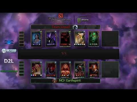 No ES vs Liquid - TI4 Quals - Americas - Groups