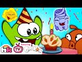 Om Nom Stories Full Episodes - Nibble Nom: Om Nom Birthday Surprise | Funny Cartoons | HooplaKidz TV