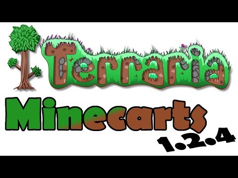 Terraria 1.2.4 - MINECART GLITCH (FIXED)