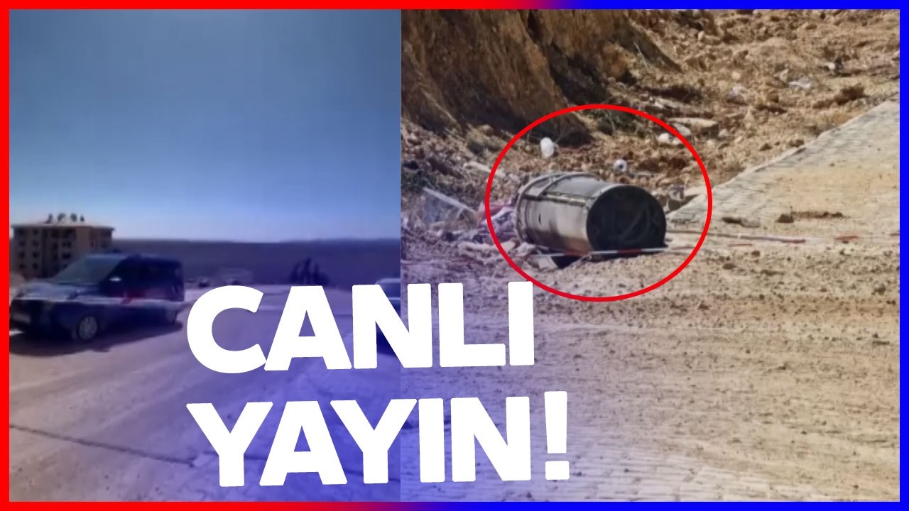 SON DAKİKA! İRAN FÜZESİ TÜRKİYE'DE DÜŞÜRÜLDÜ! Mühimmat Parçaları Gaziantep'e Düştü