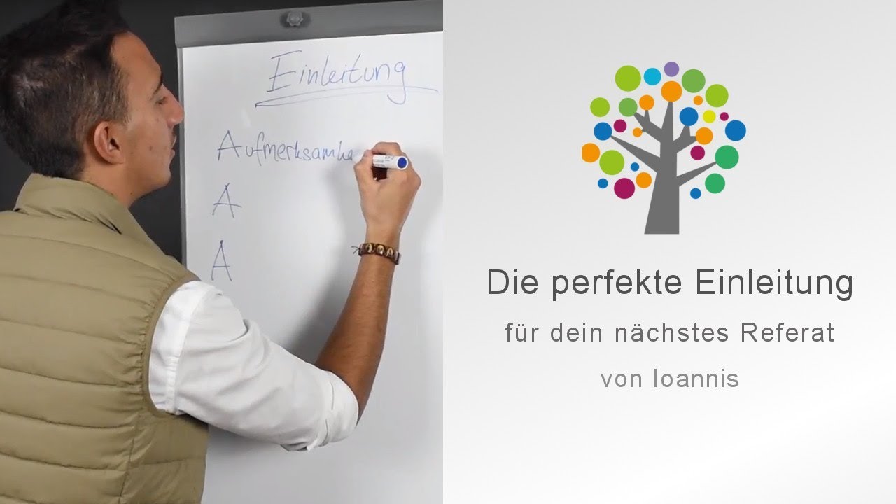 Referat Halten Die Perfekte Einleitung Fur Dein Referat Erklart In 10 Minuten Youtube